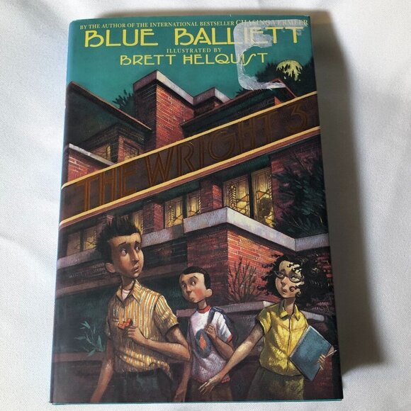 The Wright 3 Hardcover – by Blue Balliett Other - The Wright 3 Hardcover – by Blue Balliett  Author, Brett Helquist  Illustrator